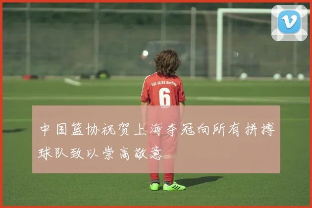 中国篮协祝贺上海夺冠向所有拼搏球队致以崇高敬意